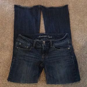 American Eagle Stretch Flare Jeans, 6R